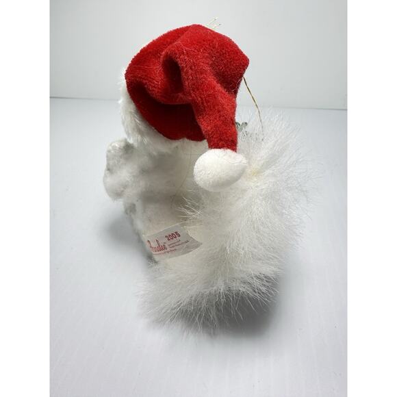 Annalee Christmas White Kitten Cats Candy Cane Stocking Stuffer Ornament - Picture 7 of 8